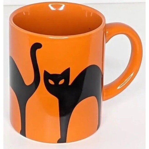 Orange Cat Mug - Picture 2 of 6